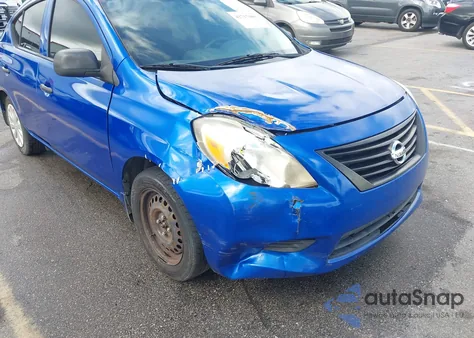 2013 Nissan Versa 1.6 S+ from USA, damaged, VIN 3N1CN7AP3DL877225